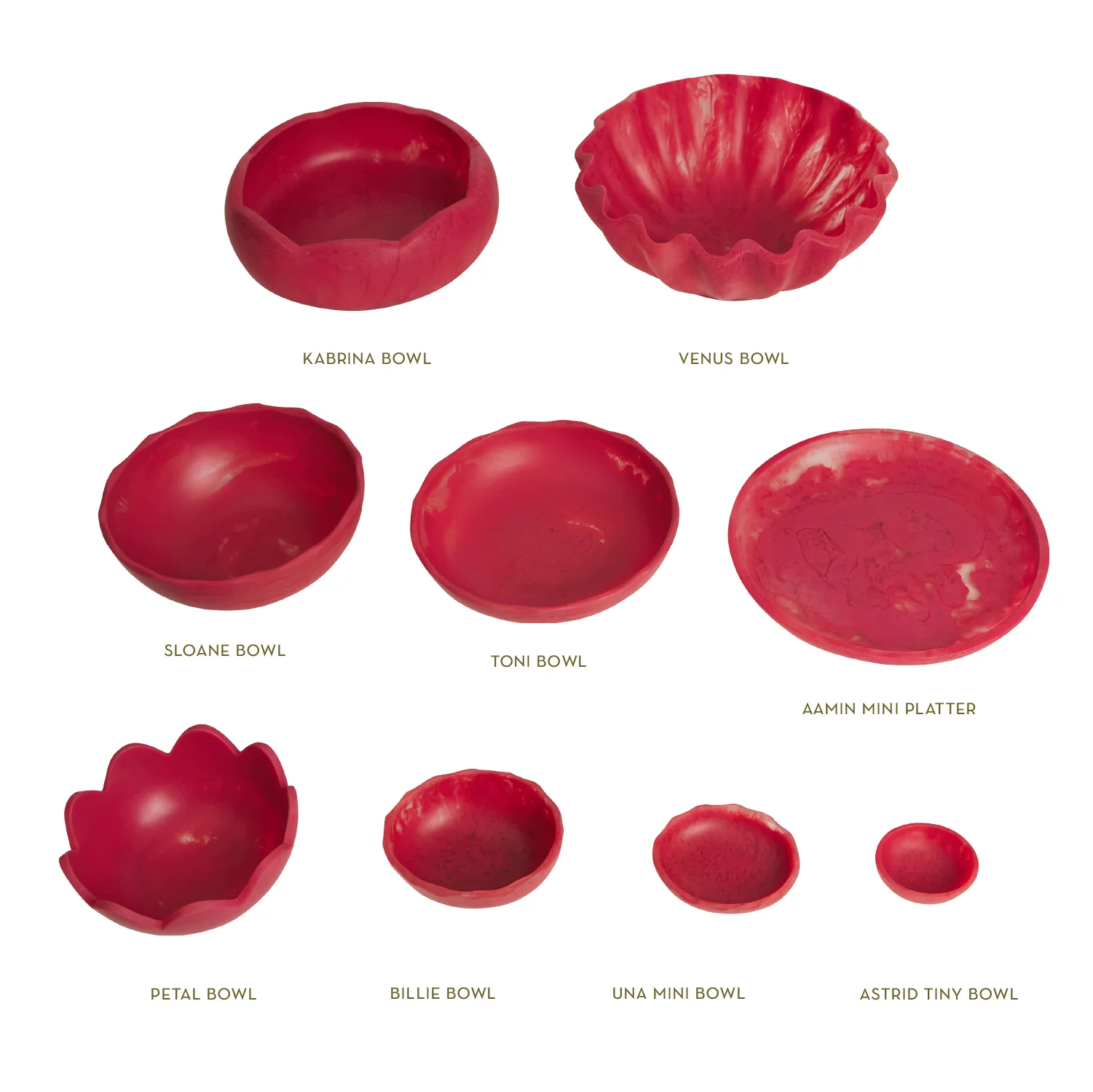 Aamin Mini Platter - Raspberry - Image 8