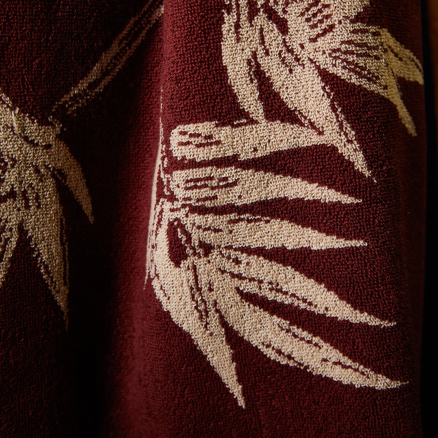 Aneta Bath Sheet - Rosewood - Image 3