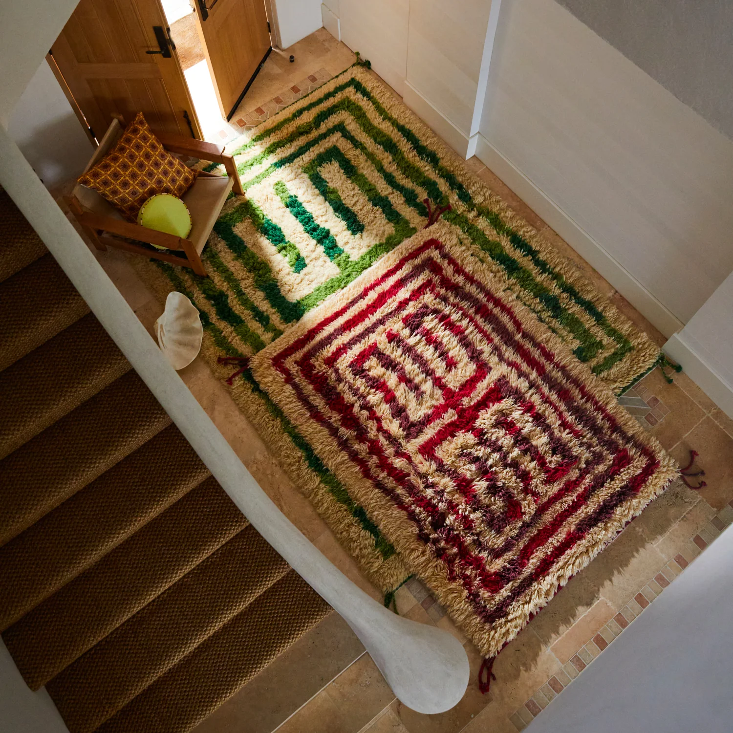 Belvia Beni Rug - Crimson - Image 7