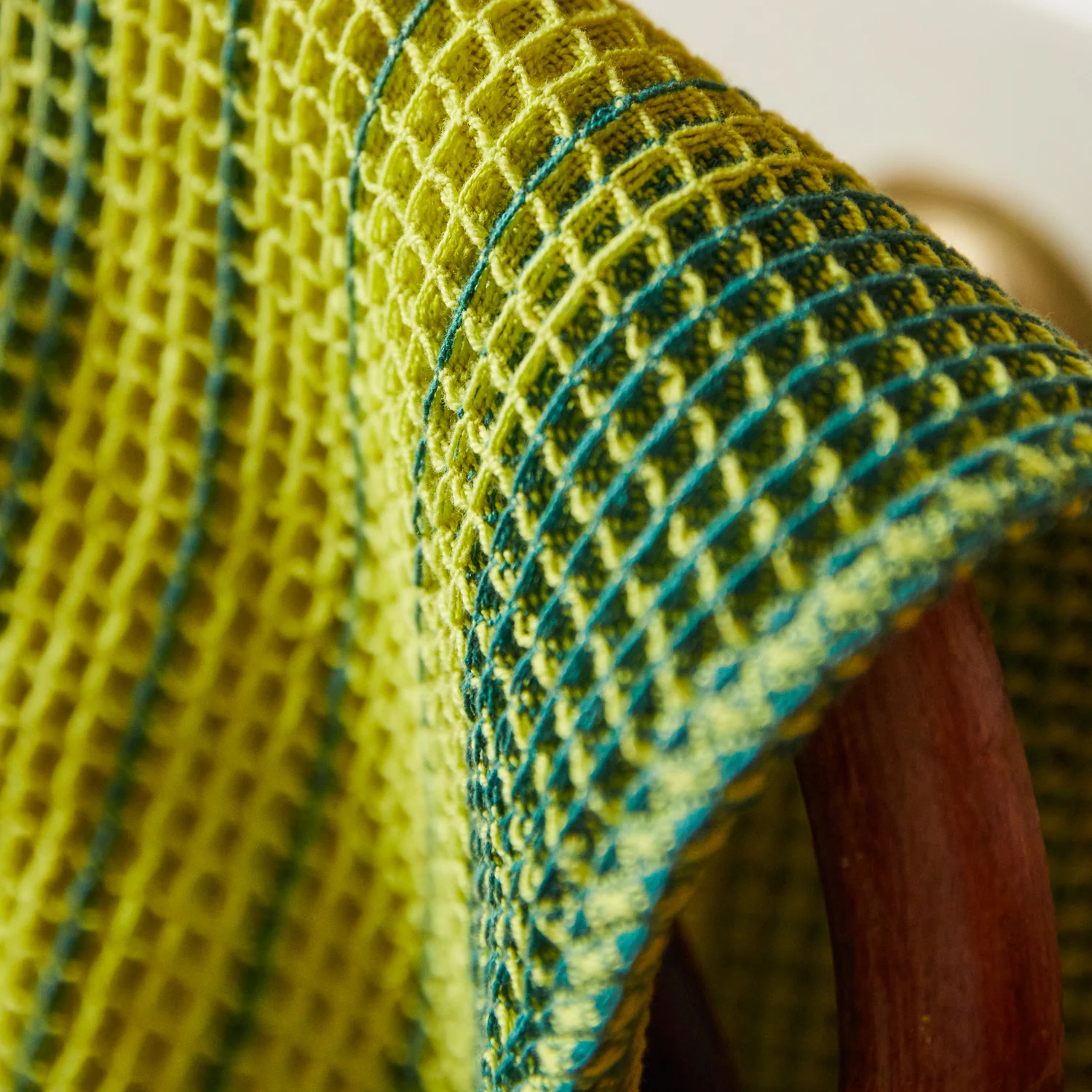 Brigitte Tea Towel - Chartreuse - Image 3