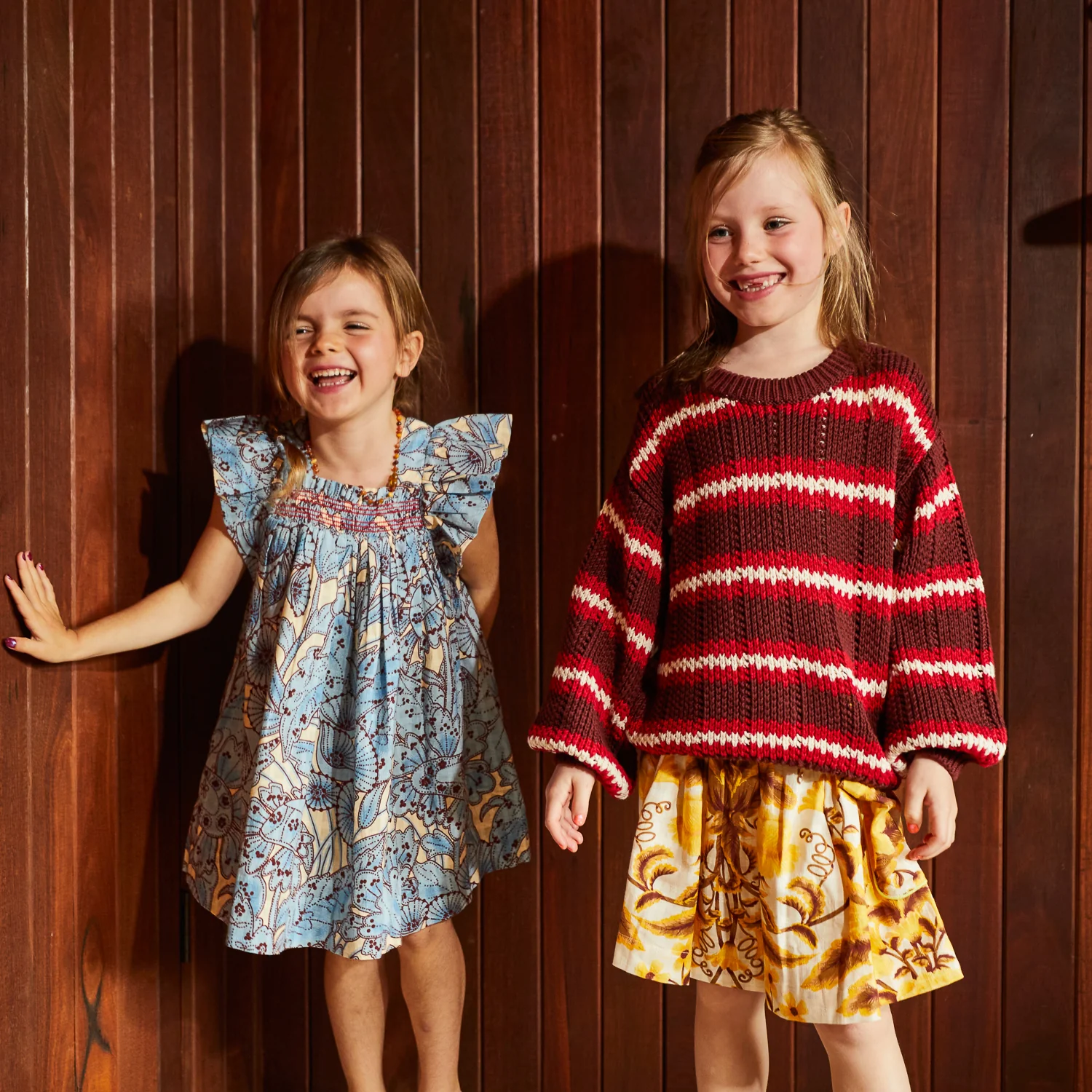 Carmila Kids Knit Jumper - Garnet - Image 3