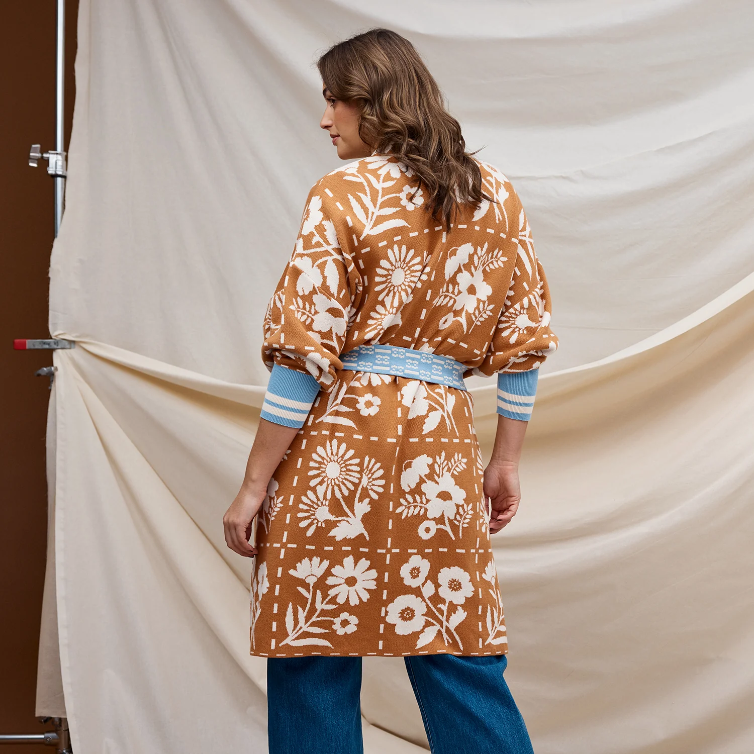 Charita Jacquard Robe - Image 5