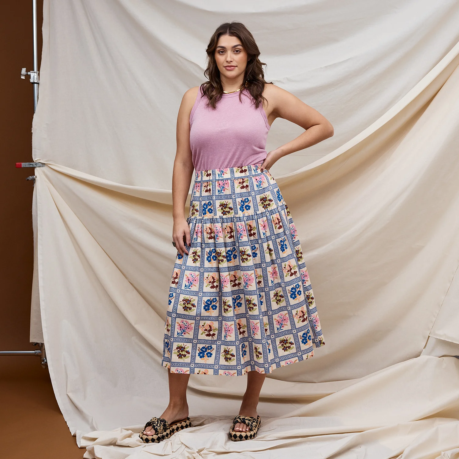 Charita Midi Skirt - Image 4