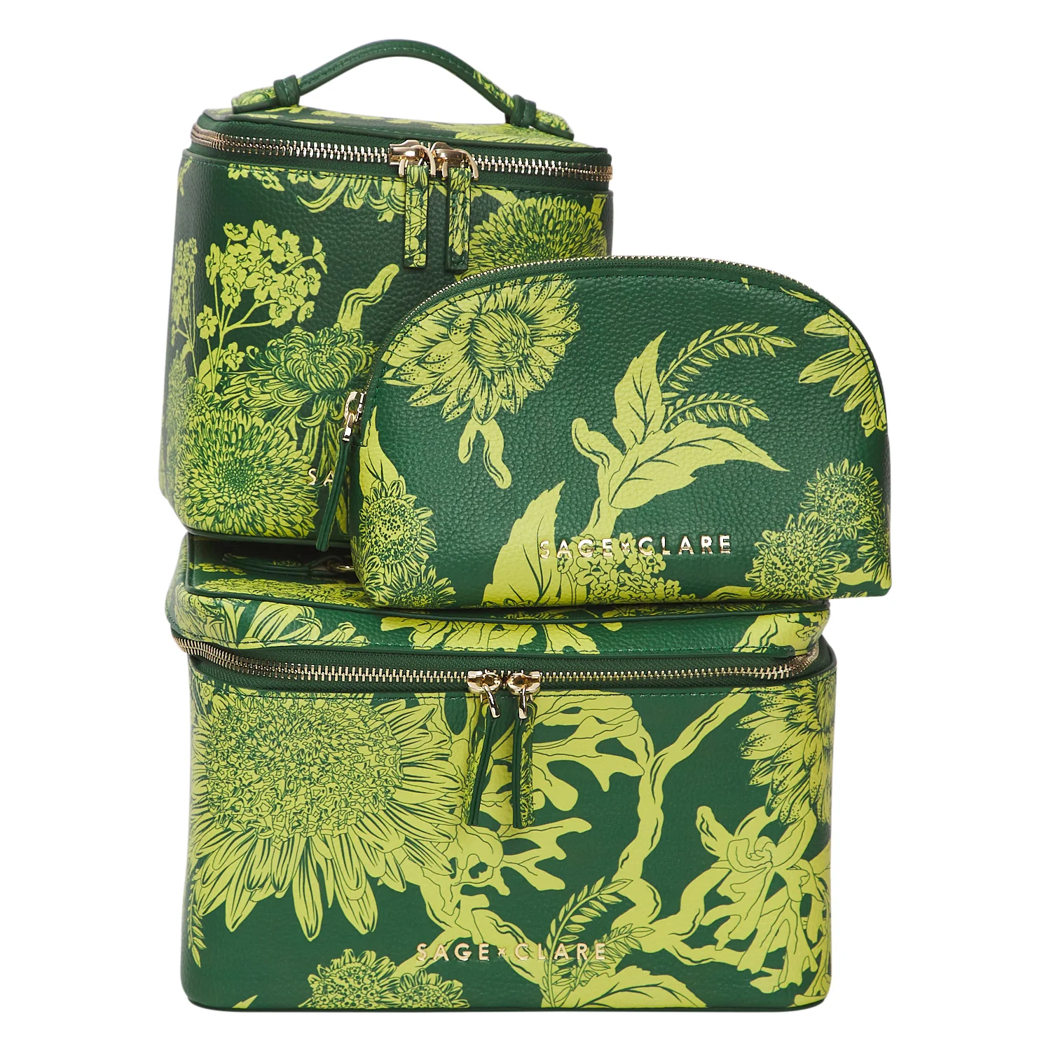 Delphine Cosmetic Pouch - Anise - Image 6