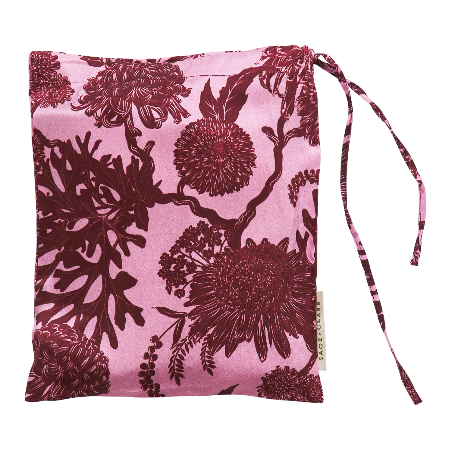 Delphine Silk Pillowcase - Orchid - Image 8