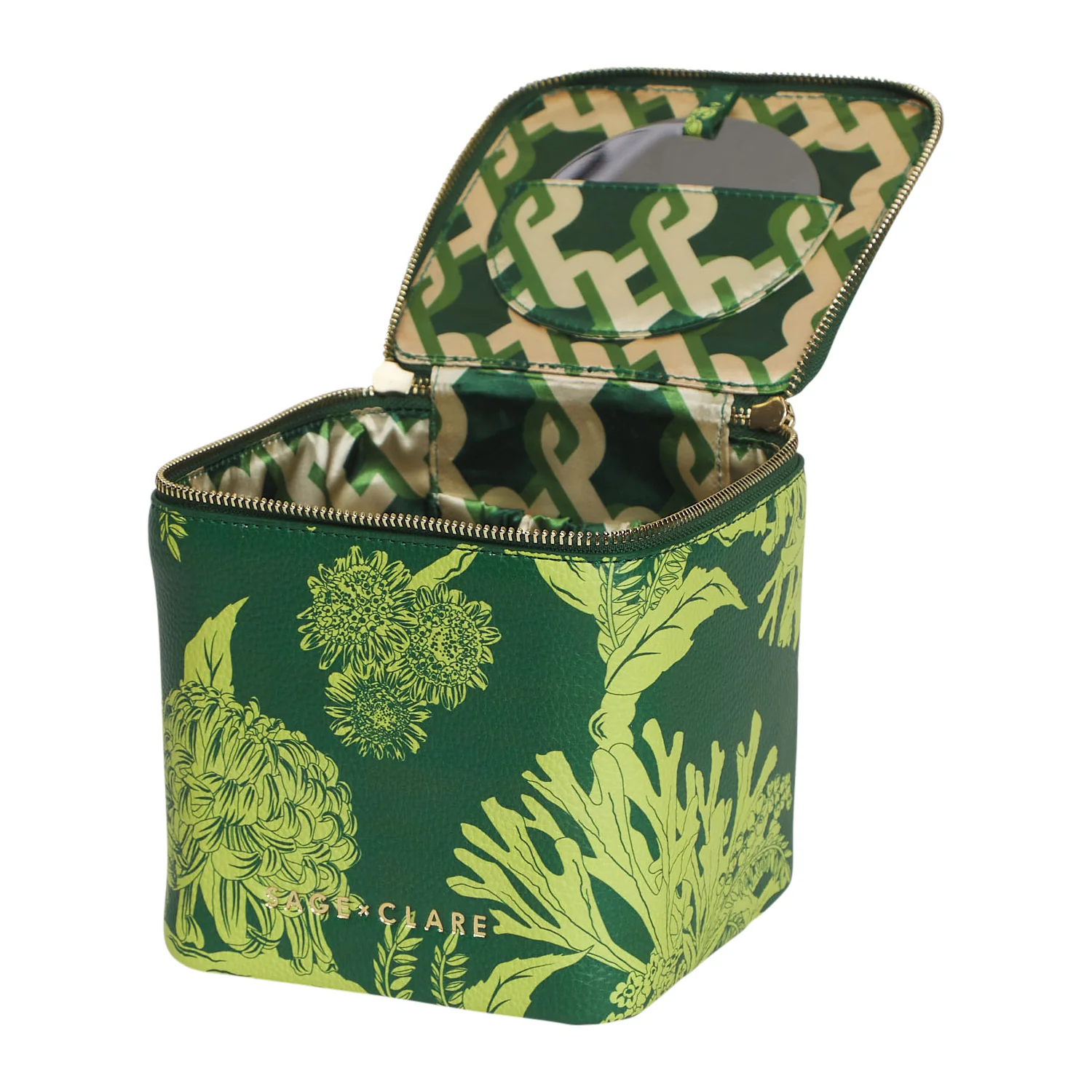 Delphine Small Vanity Case - Anise - Image 5