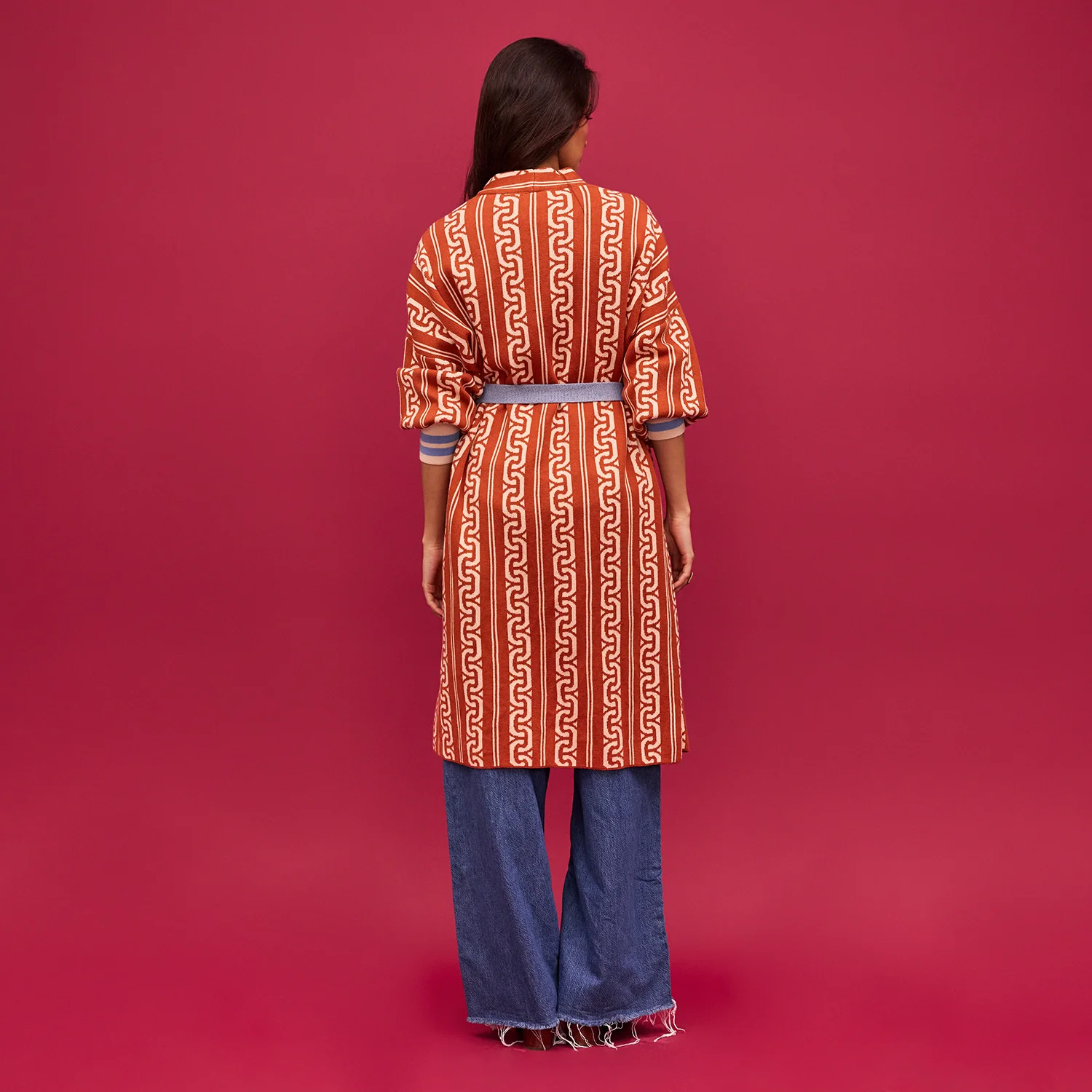 Fidel Jacquard Robe - Image 3
