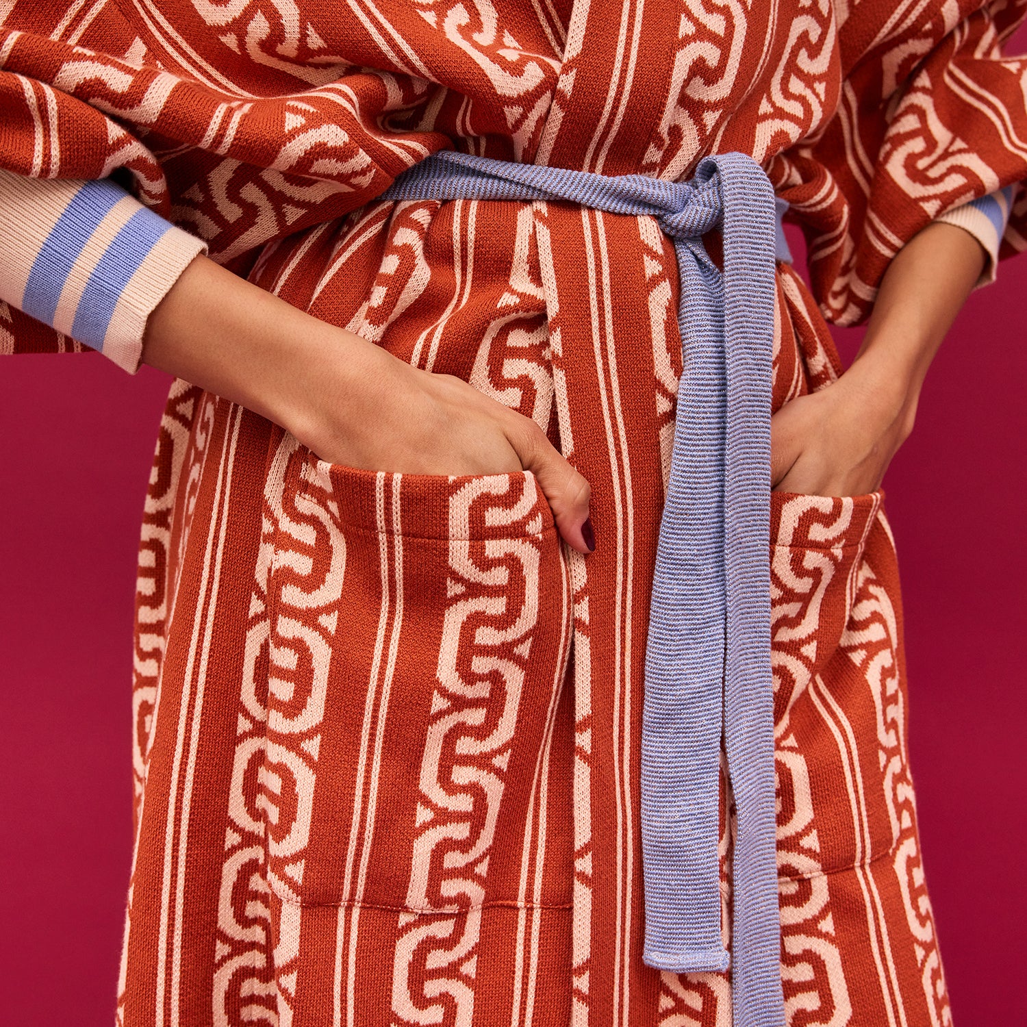 Fidel Jacquard Robe - Image 5