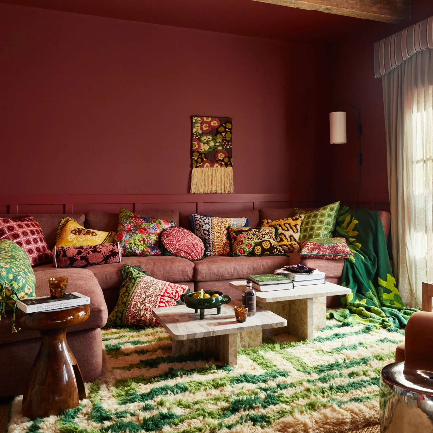 Gabriella Cushion - Hibiscus - Image 5