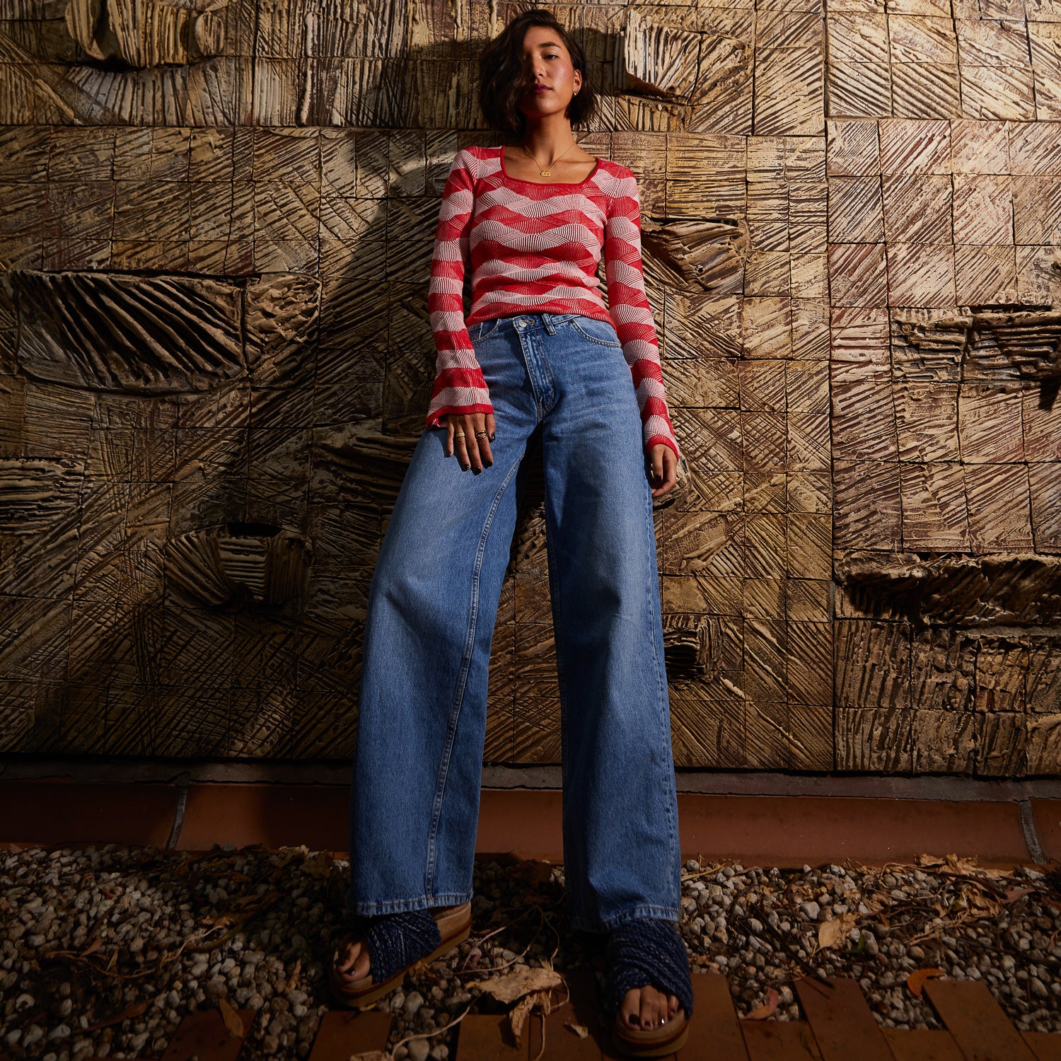 Ingrid Knit Top - Vermillion - Image 8