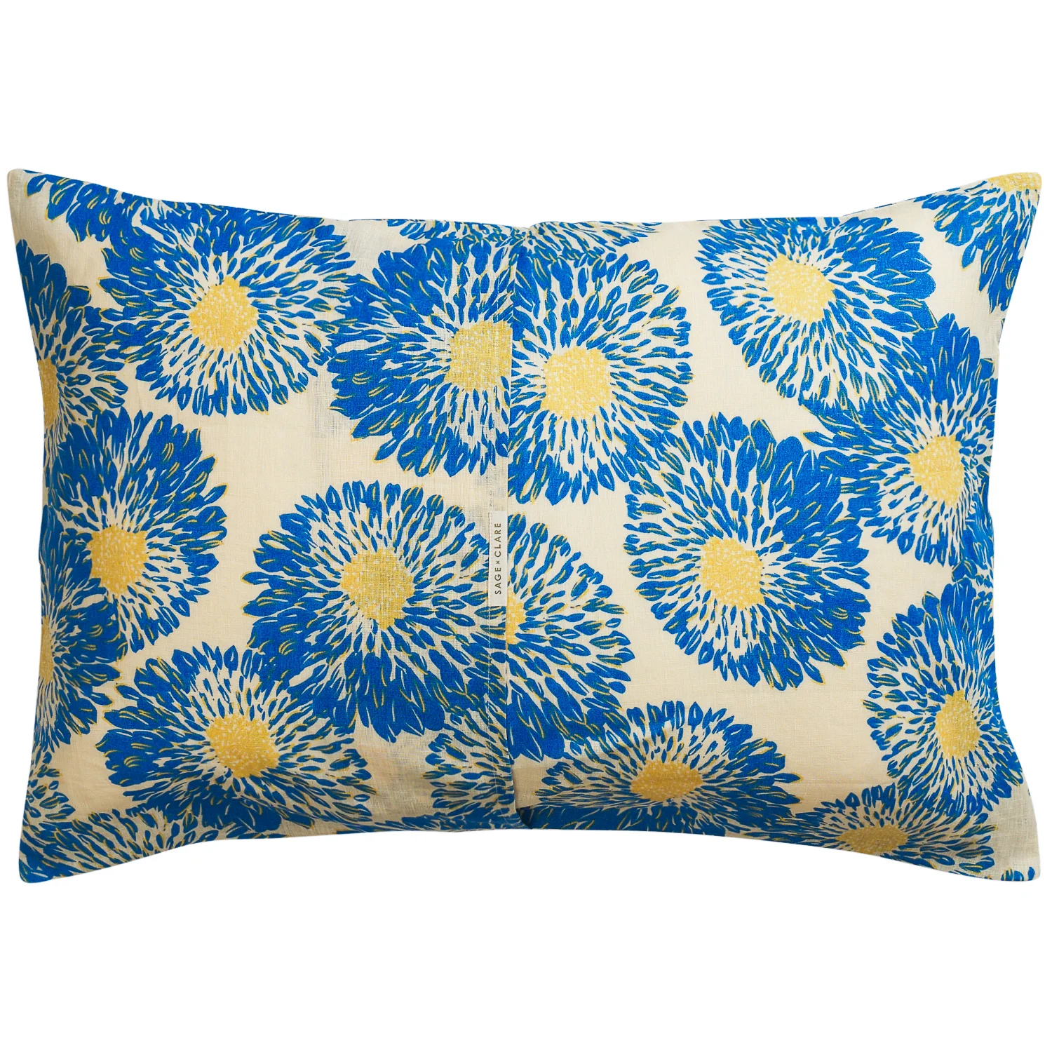 Isabella Linen Pillowcase Set - Azure - Image 8