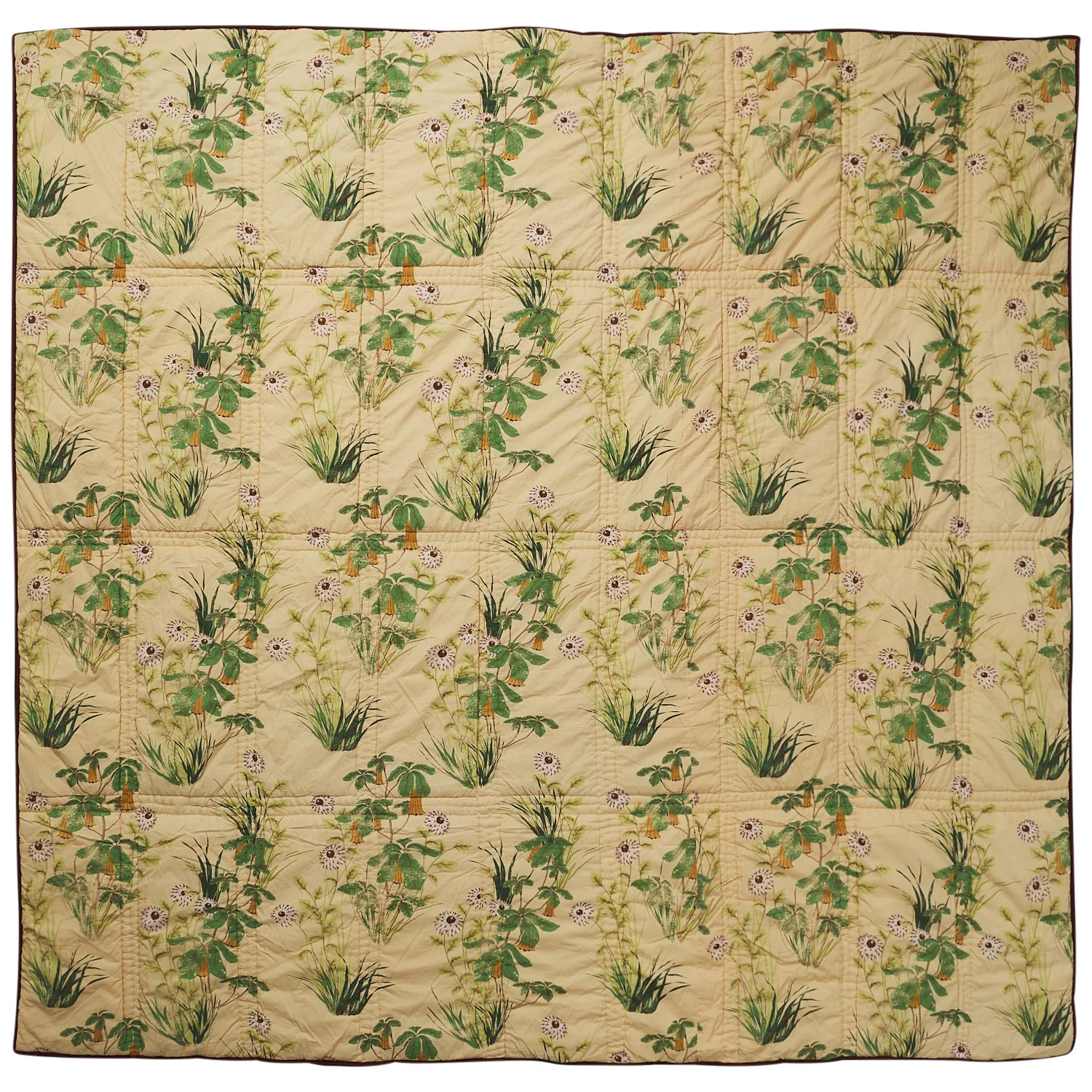 Kai Patchwork Bedcover - Garnet - Image 12