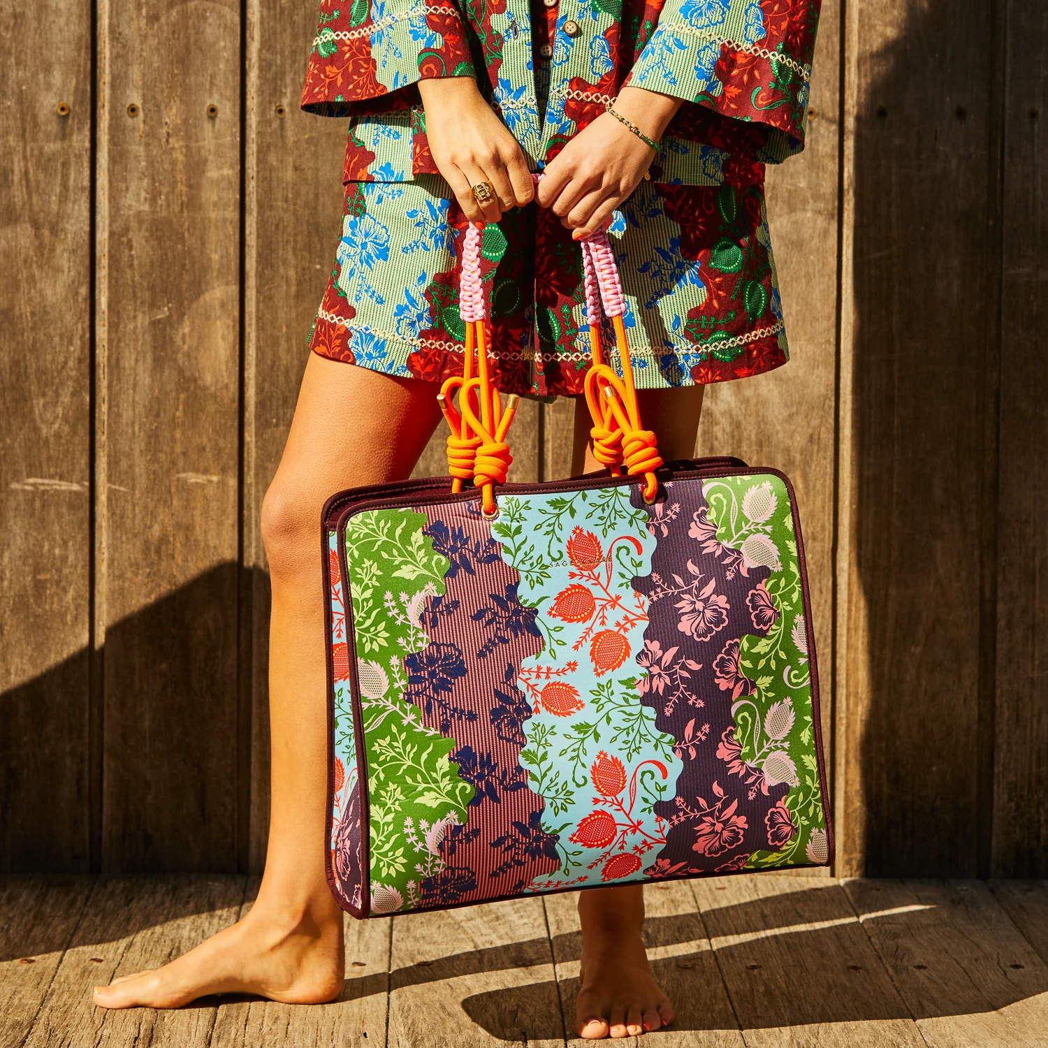 Leilani Tote Bag - Garnet - Image 6