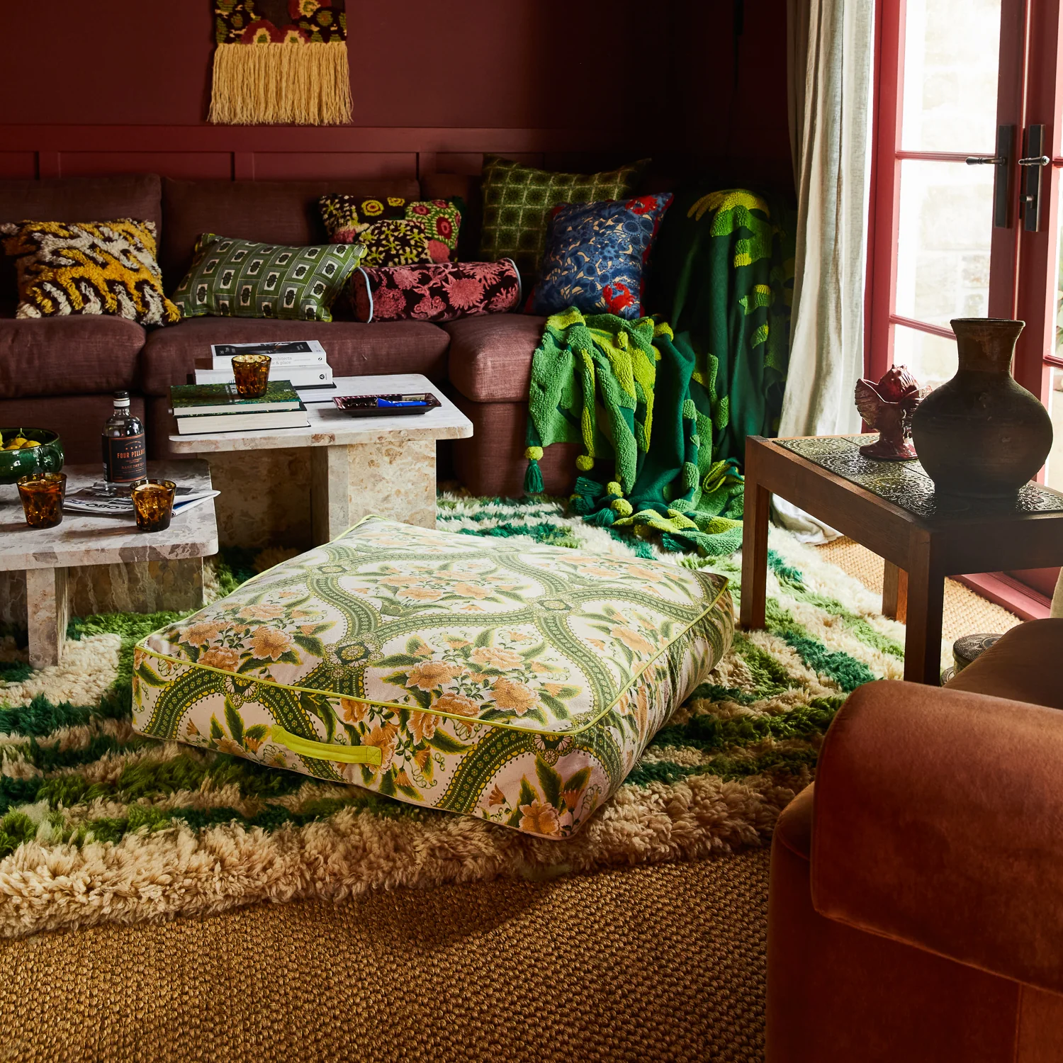 Margaret Floor Cushion - La Palma - Image 2