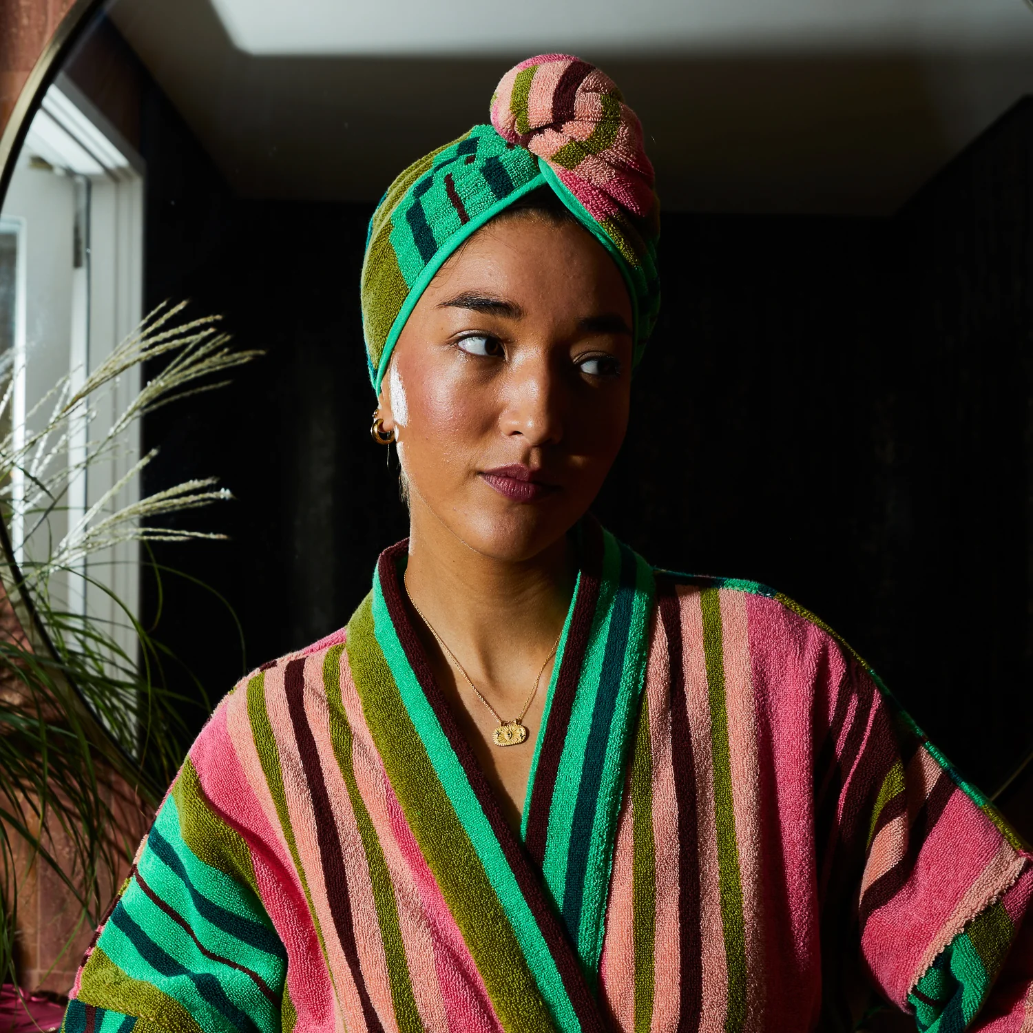 Nicolette Hair Wrap - Juniper - Image 7