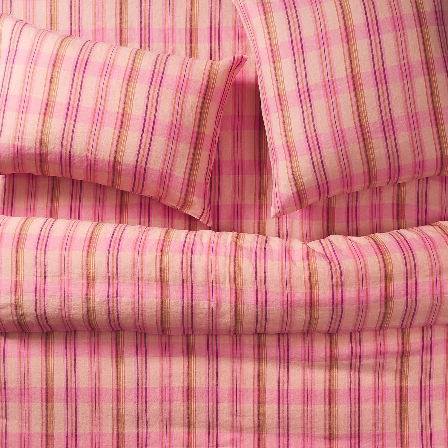 Nicolette Linen Quilt Cover - Poudre - Image 4