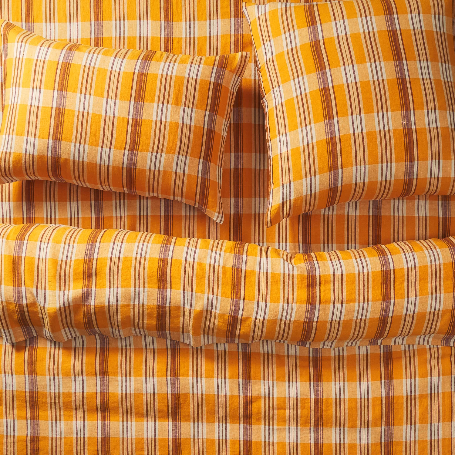 Nicolette Linen Sheets - Marigold - Image 5
