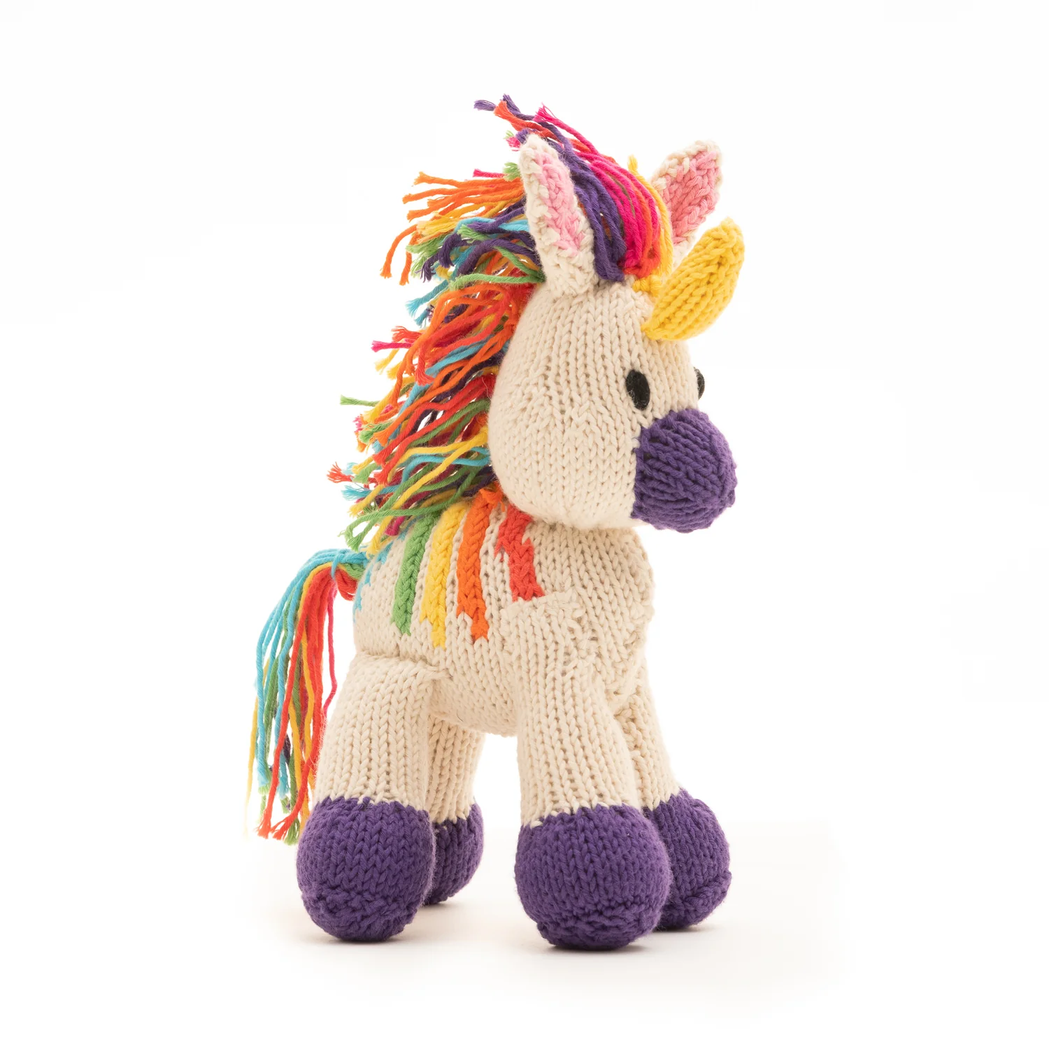 Organic Cotton Bush Baby Unicorn - Small - Image 2