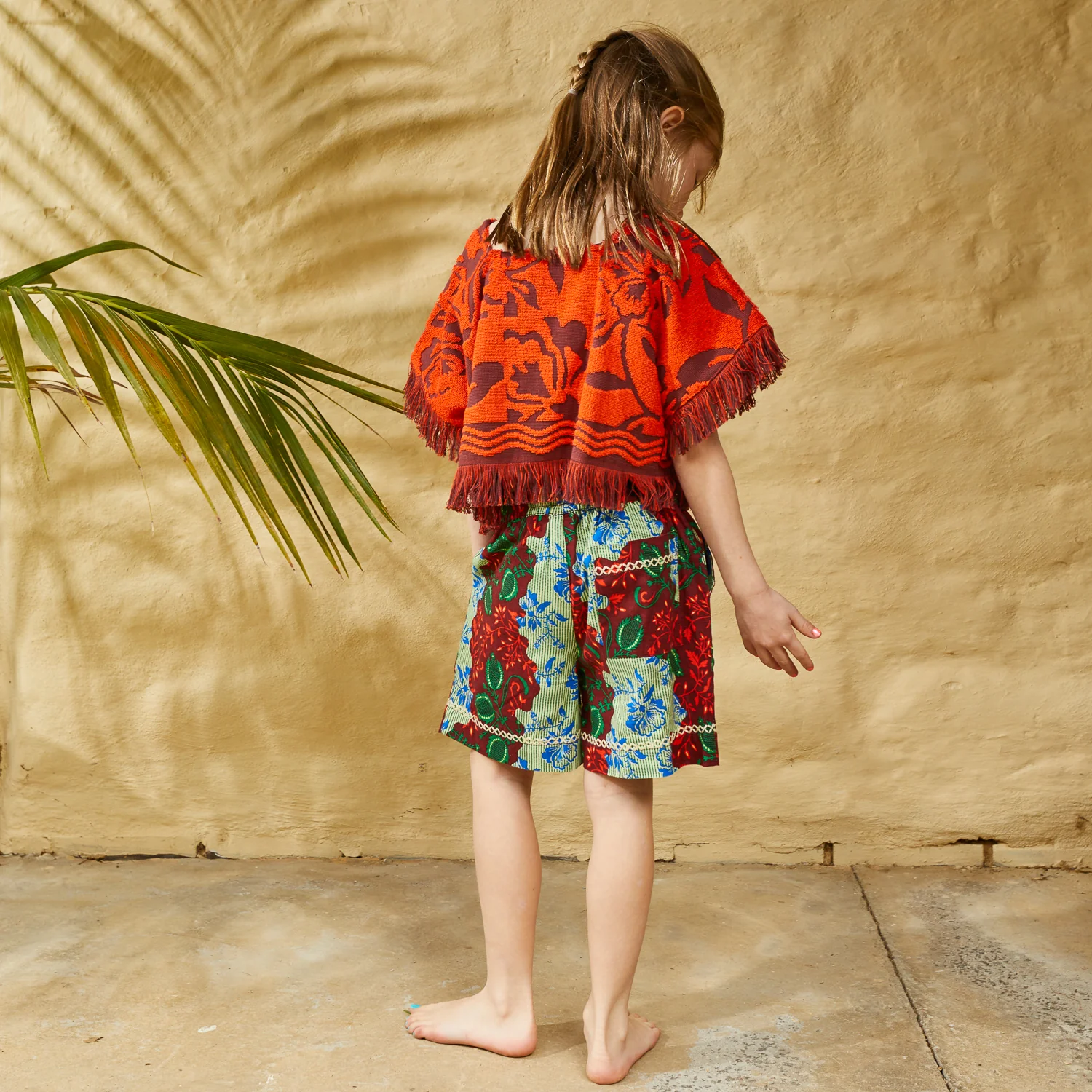 Rosalia Kids Top - Flame - Image 3