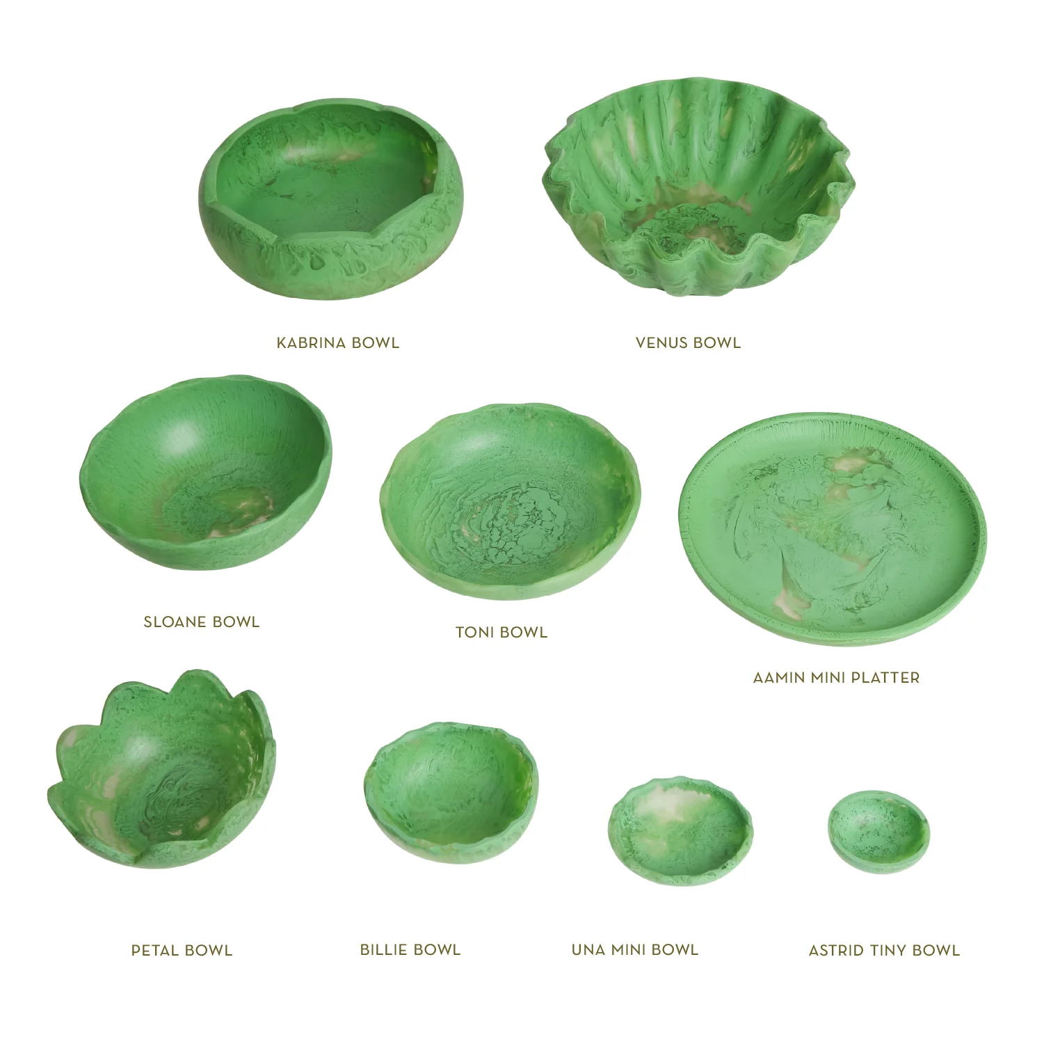 Venus Bowl - Emerald - Image 7